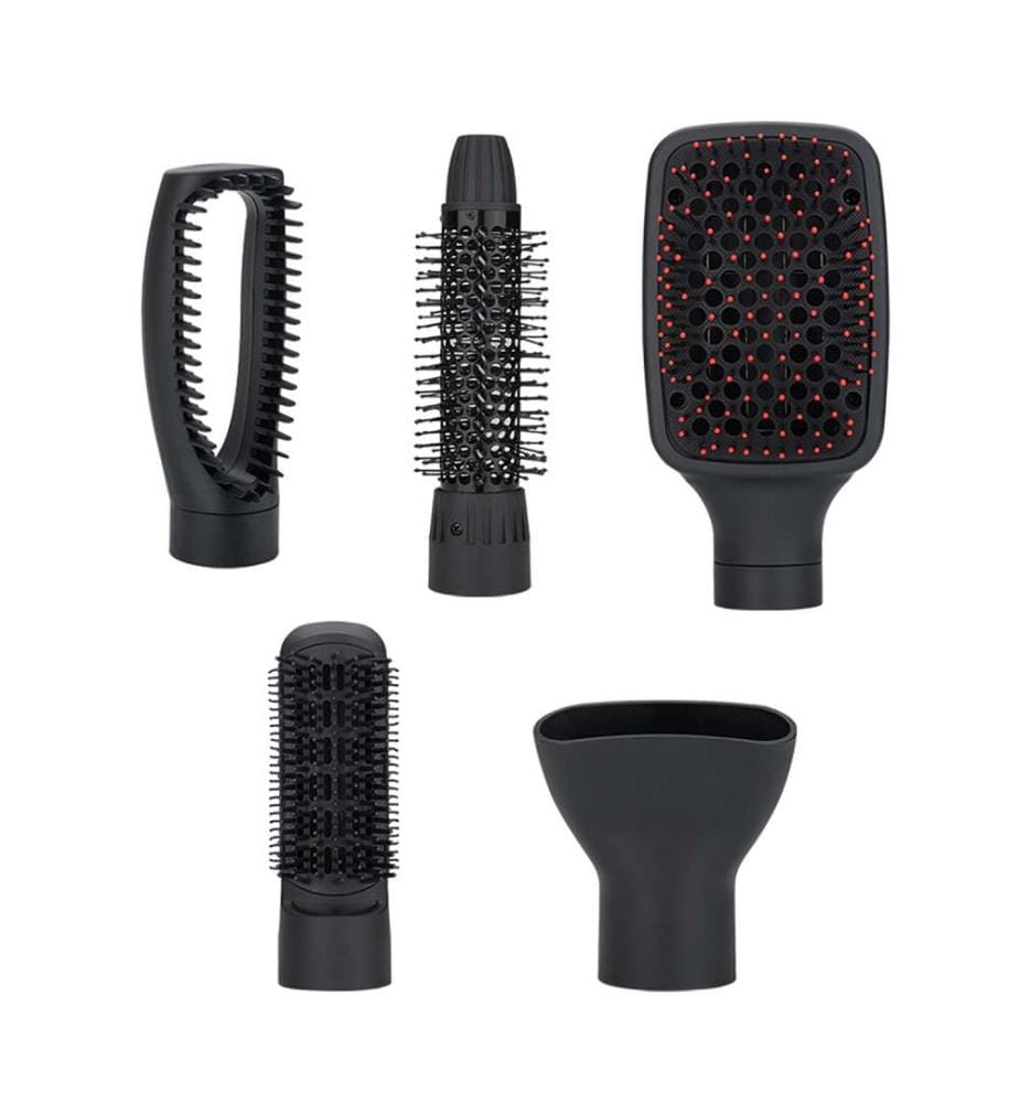 Séchoir peigne 3 en 1 BY-812 Air et chaleur avec 2 intensités 4 peignes pour créer des styles 600W - Silver