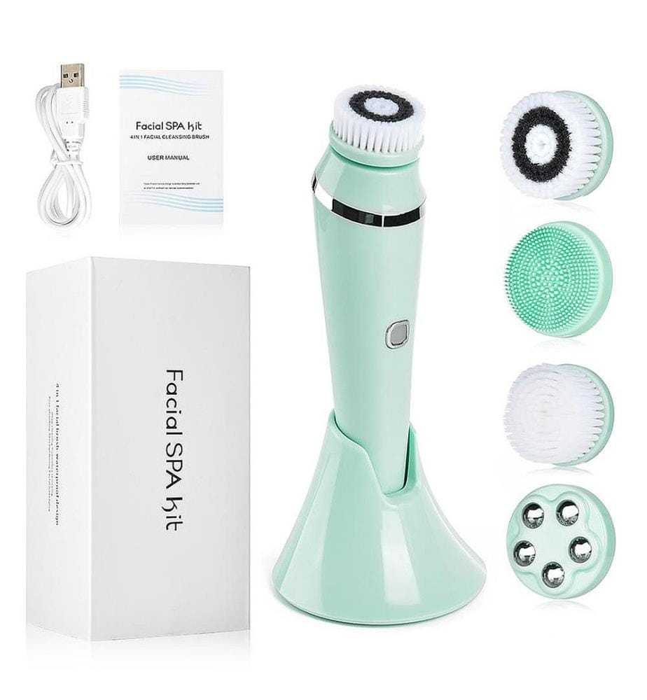 Brosse nettoyante avancée pour le visage 4 en 1