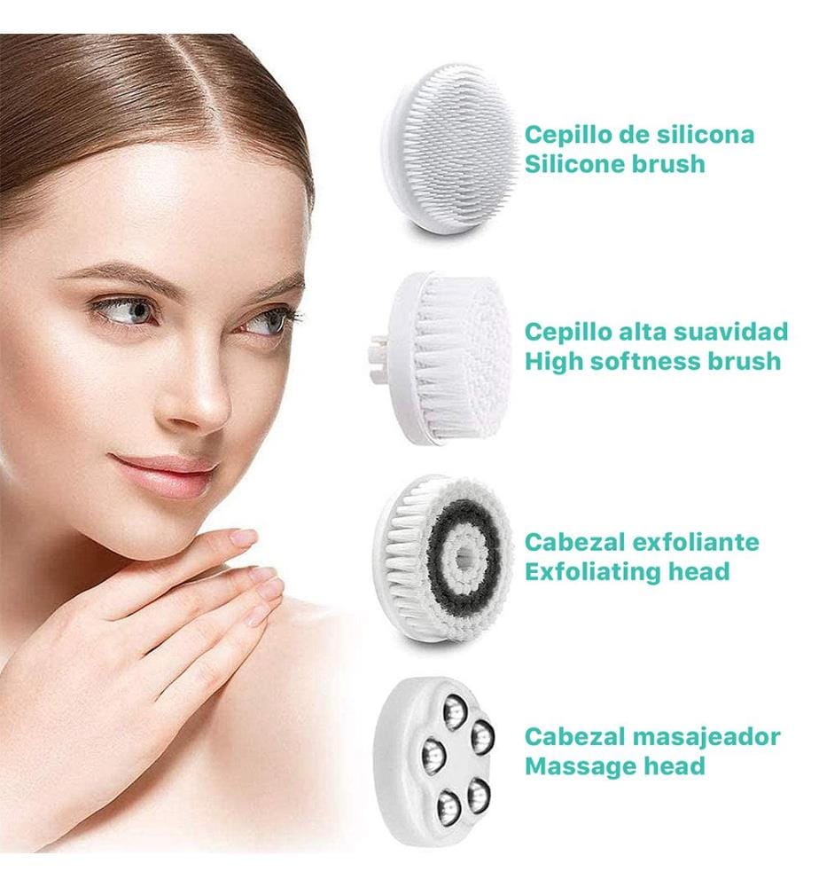 Brosse nettoyante avancée pour le visage 4 en 1