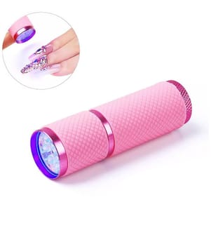 Lampe de séchage des ongles portable, avec 9 ampoules LED