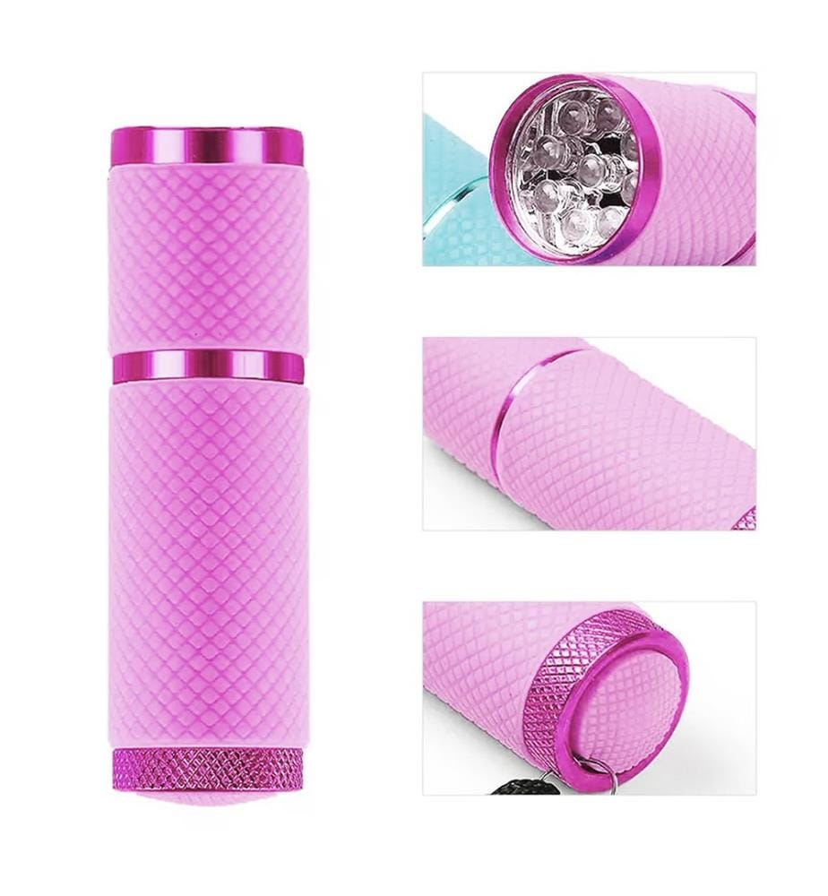 Lampe de séchage des ongles portable, avec 9 ampoules LED