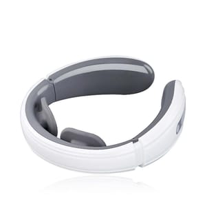 Masseur de cou JT-700 avec mode chaleur et impulsion - Blanc