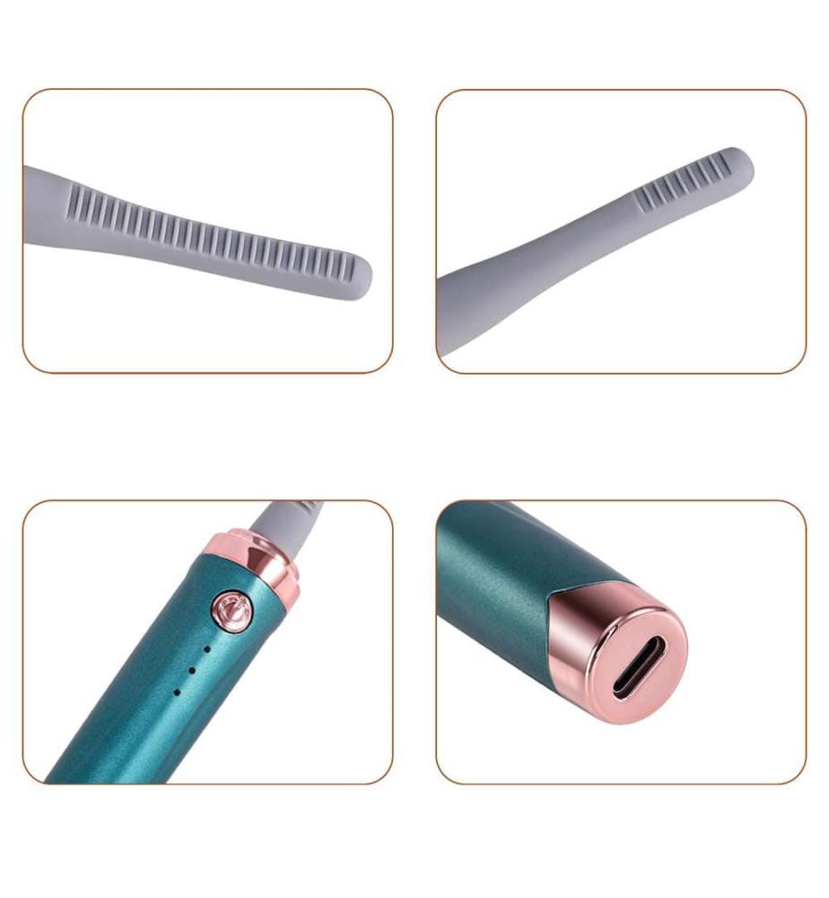 Recourbe-cils électrique 1,8W. Température de 55 à 85°C. Batterie rechargeable.