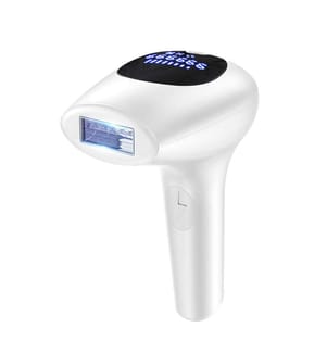 Épilateur à lumière pulsée IPL 8 niveaux, 900 000 flashs - Blanc