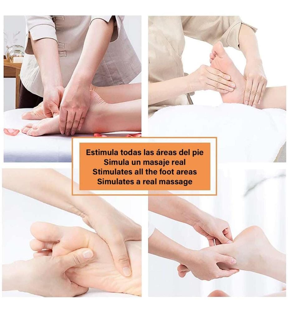 Stimulateur de pieds portable Ems, avec batterie rechargeable. Masseur pour améliorer la circulation des pieds.