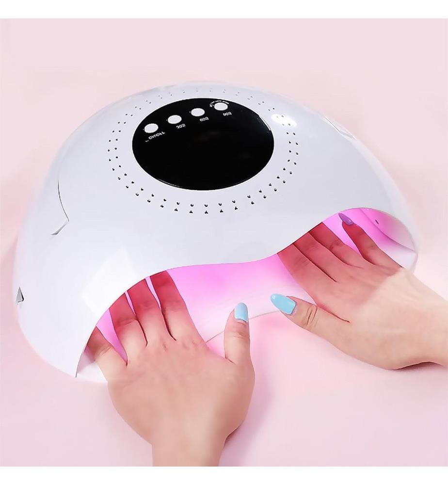 Station de séchage d'ongles UV ultraviolet 120W, avec 45 lampes LED