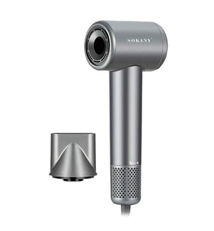 Séchoir 2400W, moteur haute vitesse 110,000 Rpm, séchage rapide en seulement 2-5 minutes. Faible niveau sonore et 3 niveaux de température.