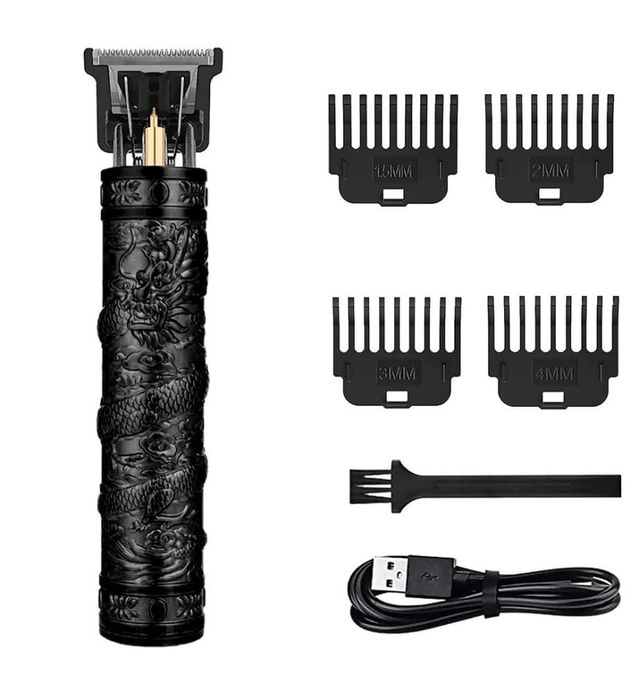 Tondeuse à cheveux et à barbe avec batterie - Noir
