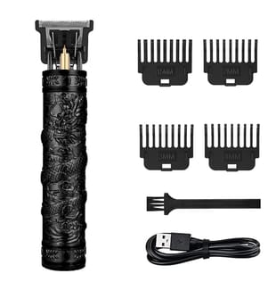 Tondeuse à cheveux et à barbe avec batterie - Noir