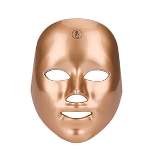 Masque tactile avec lumière LED Traitement 7 couleurs - Or