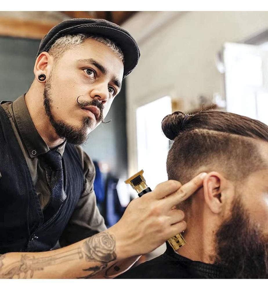 Tondeuse à cheveux et à barbe avec batterie - Noir