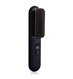 Brosse lissante sans fil technologie céramique, baterie 2000mAh - Rose