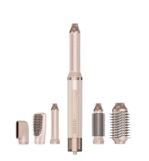 Sèche-Cheveux Multistyler 6-en-1 à Ions Négatifs 1300W - Rose et Or Rose
