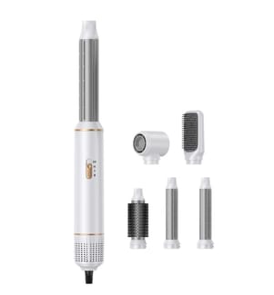 Sèche-Cheveux Multistyler Pliable 5-en-1 à Ions Négatifs 950W - Blanc