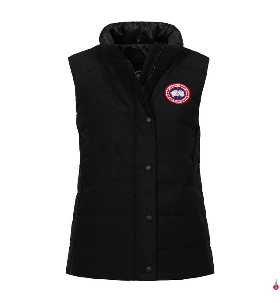 Ärmellose Steppjacke Freestyle - Schwarz