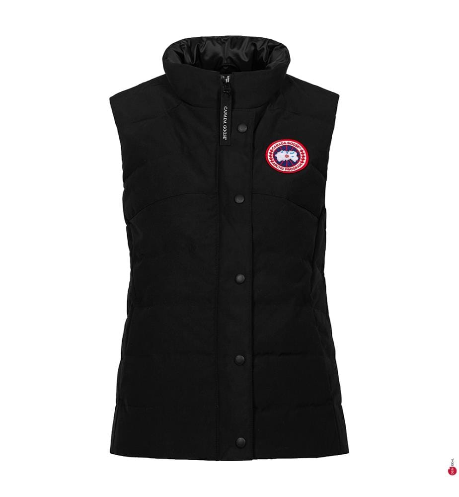 Ärmellose Steppjacke Freestyle - Schwarz