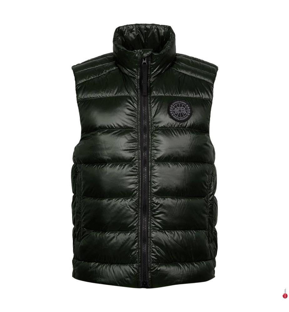 Giacca Trapuntata Senza Maniche Crofton Black Label - Verde