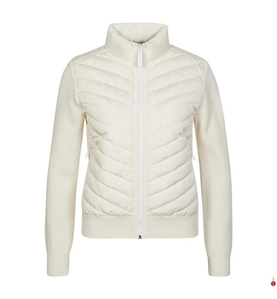 Jacke mit Reissverschluss HyBridge Quilted Knit - Cottongrass