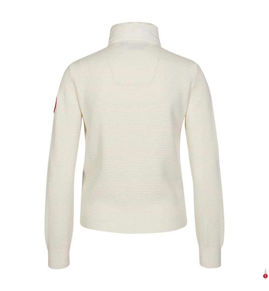 Jacke mit Reissverschluss HyBridge Quilted Knit - Cottongrass
