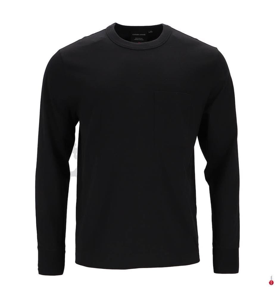 T-Shirts Langarm Gladstone - Schwarz