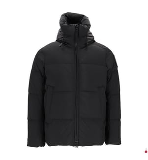 Daunenjacke Crofton Puffer Matte - Schwarz