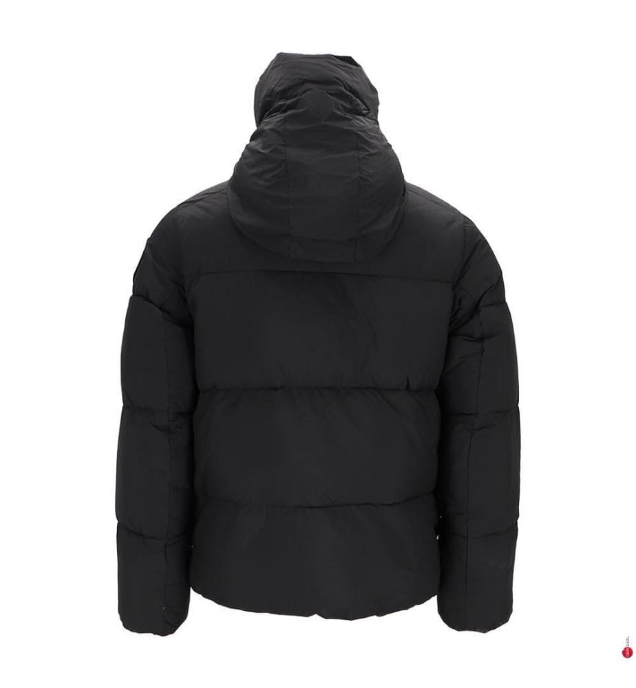 Daunenjacke Crofton Puffer Matte - Schwarz