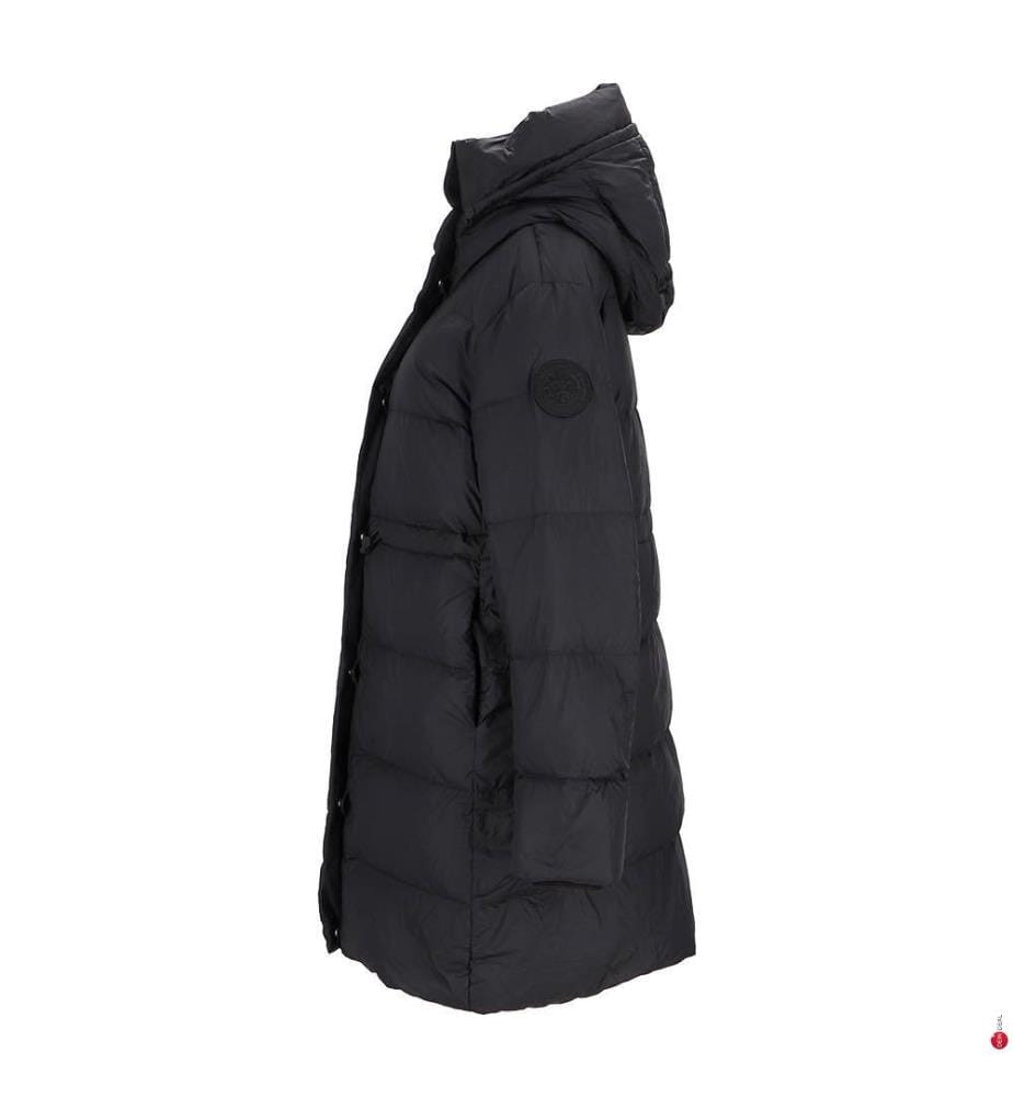 Montgomery Tonal Label Mantel - Schwarz