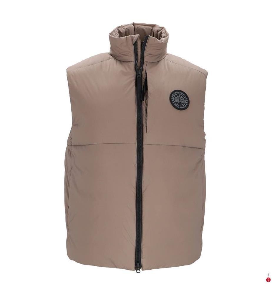 Ärmellose Daunenjacke Lodge - Taupe