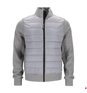 Hybridge Huron Daunenjacke - Grau