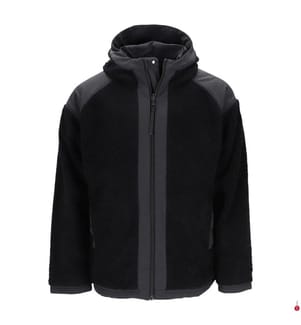 Alberni Reversible Fleece Fliegerjacke - Schwarz