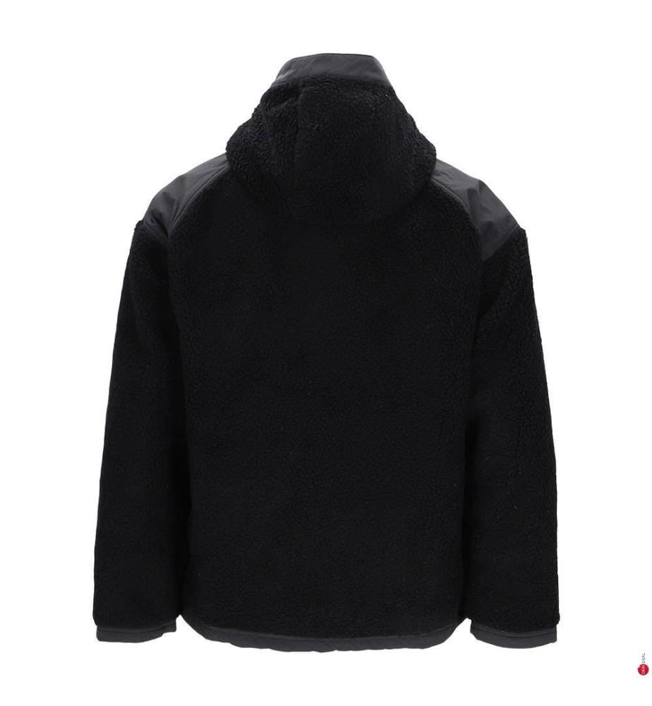 Alberni Reversible Fleece Fliegerjacke - Schwarz