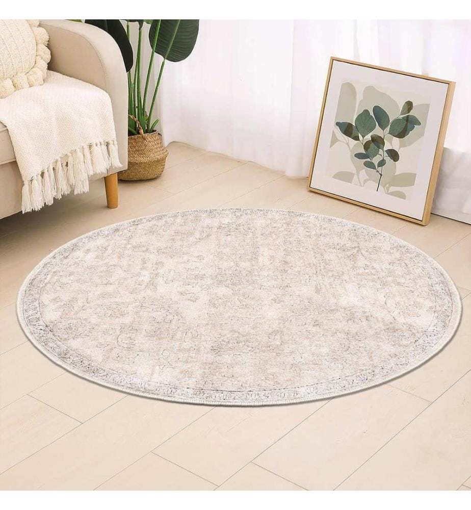 Tapis (120 x 120) - Beige
