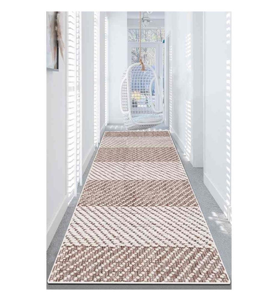Tapis de couloir, Multicolore, 100% Polyester, 80 x 150 cm