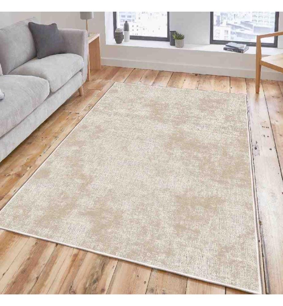 Tapis, crème, 100% coton, 80 x 120 cm