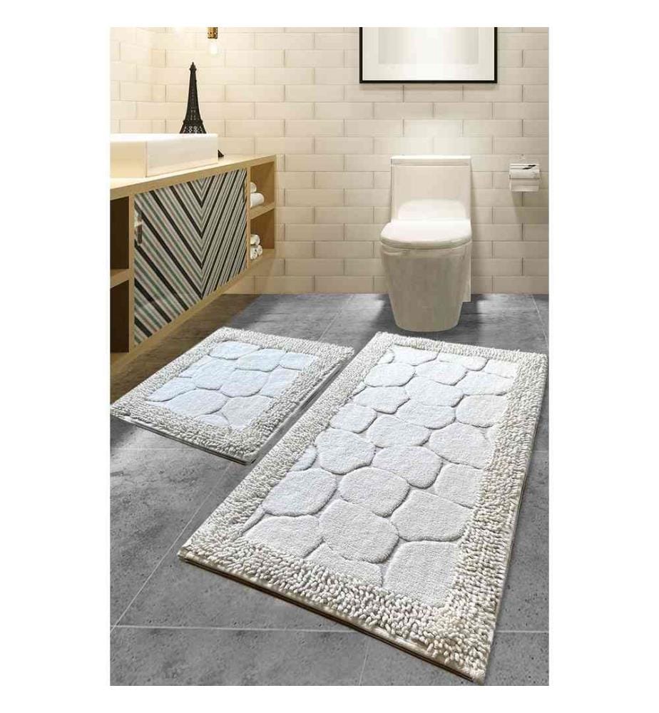 Stone Bathmat Set 2 Pieces - Multicolor