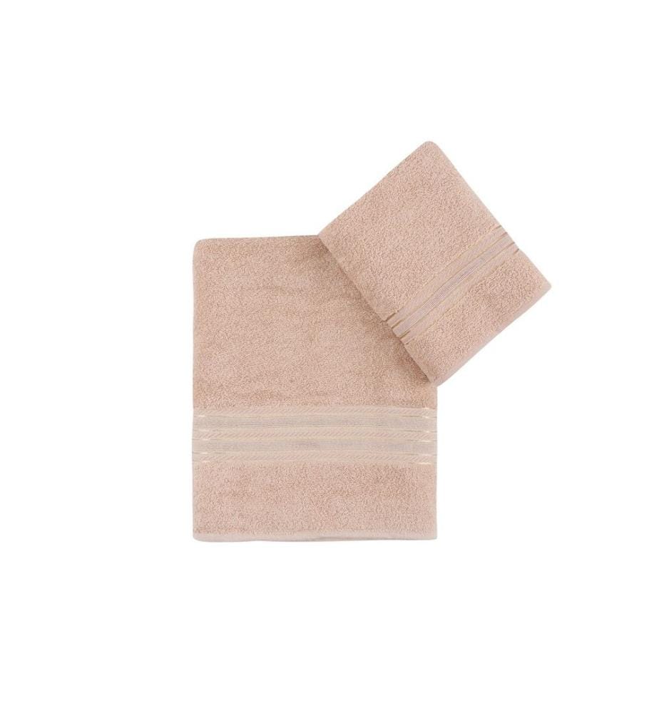 Lot de 2 Linges - Cappuccino