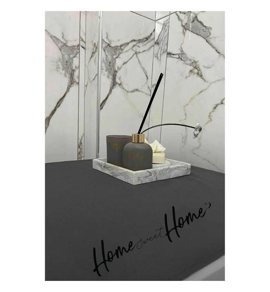 Housse pour machine à laver, grise, 100 % TISSU GABARDINE