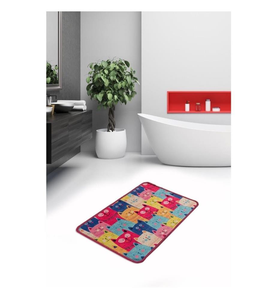 Meow Djt Bathmat - Multicolor