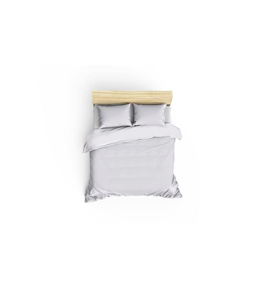 Housse de couette Satin King - Blanche