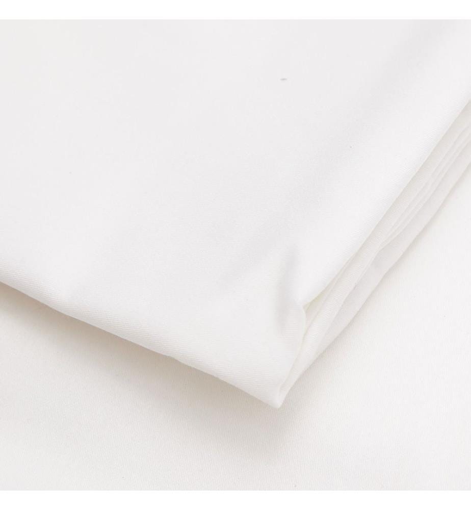 Drap-housse Satin Super King 180 x 200 cm - Blanc