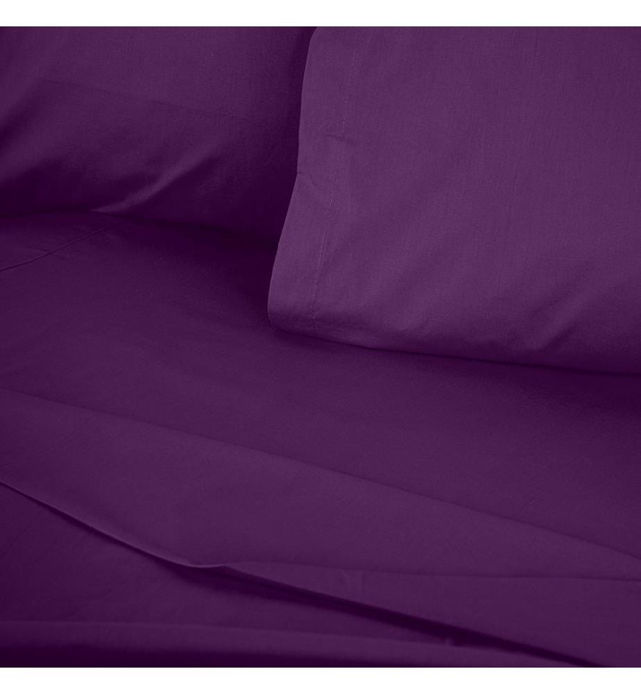 Housse de couette double Ranforce - Violet