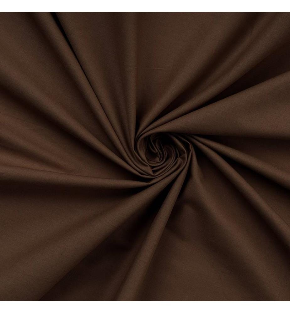 Drap-housse Ranforce King 160 x 200 cm - Dark Brown