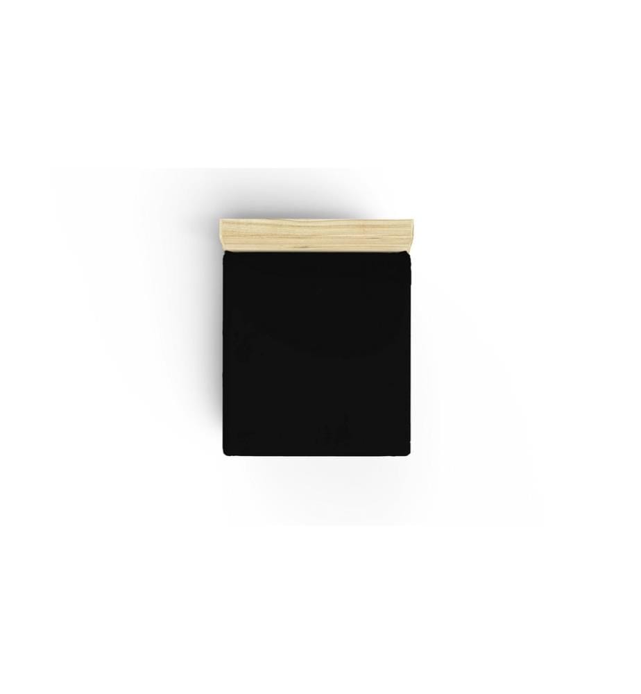 Drap-housse Ranforce Super King 180 x 200 cm - Noir