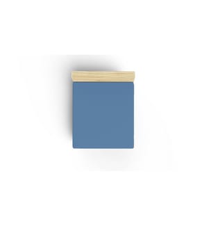Drap-housse Ranforce Super King - Bleu