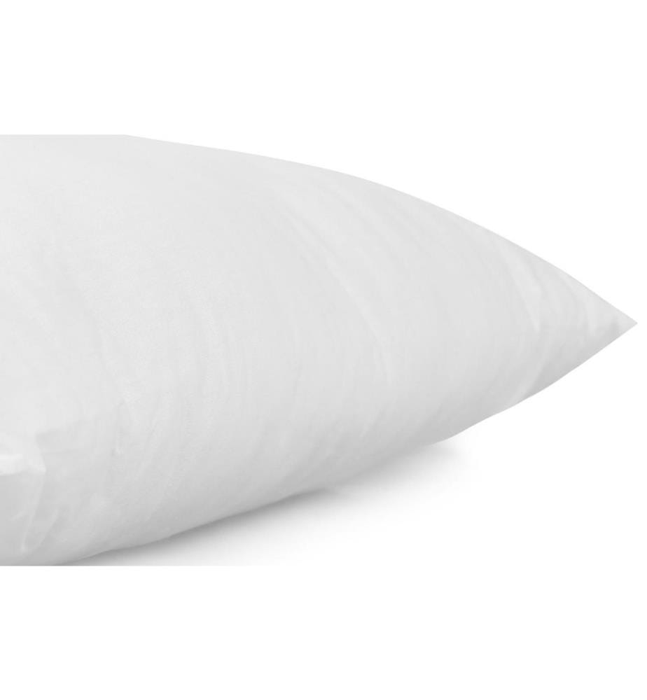 Oreiller, blanc, coton, garnissage en fibre 700 gr