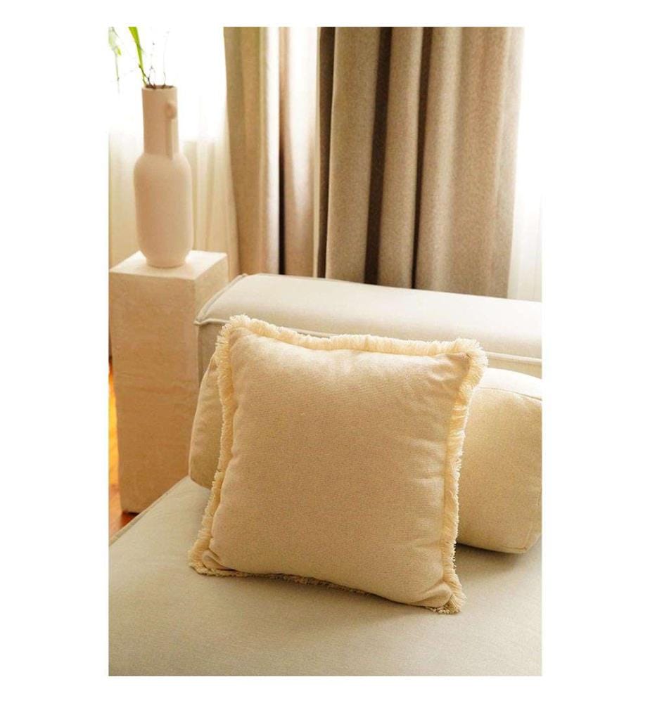 Housse de coussin - Beige