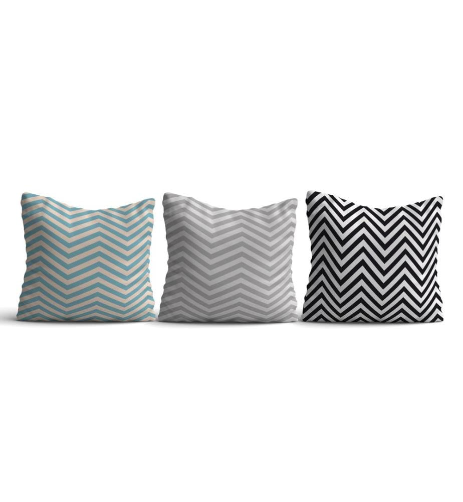 Cushion Cover Set (3 Pieces) - Multicolor