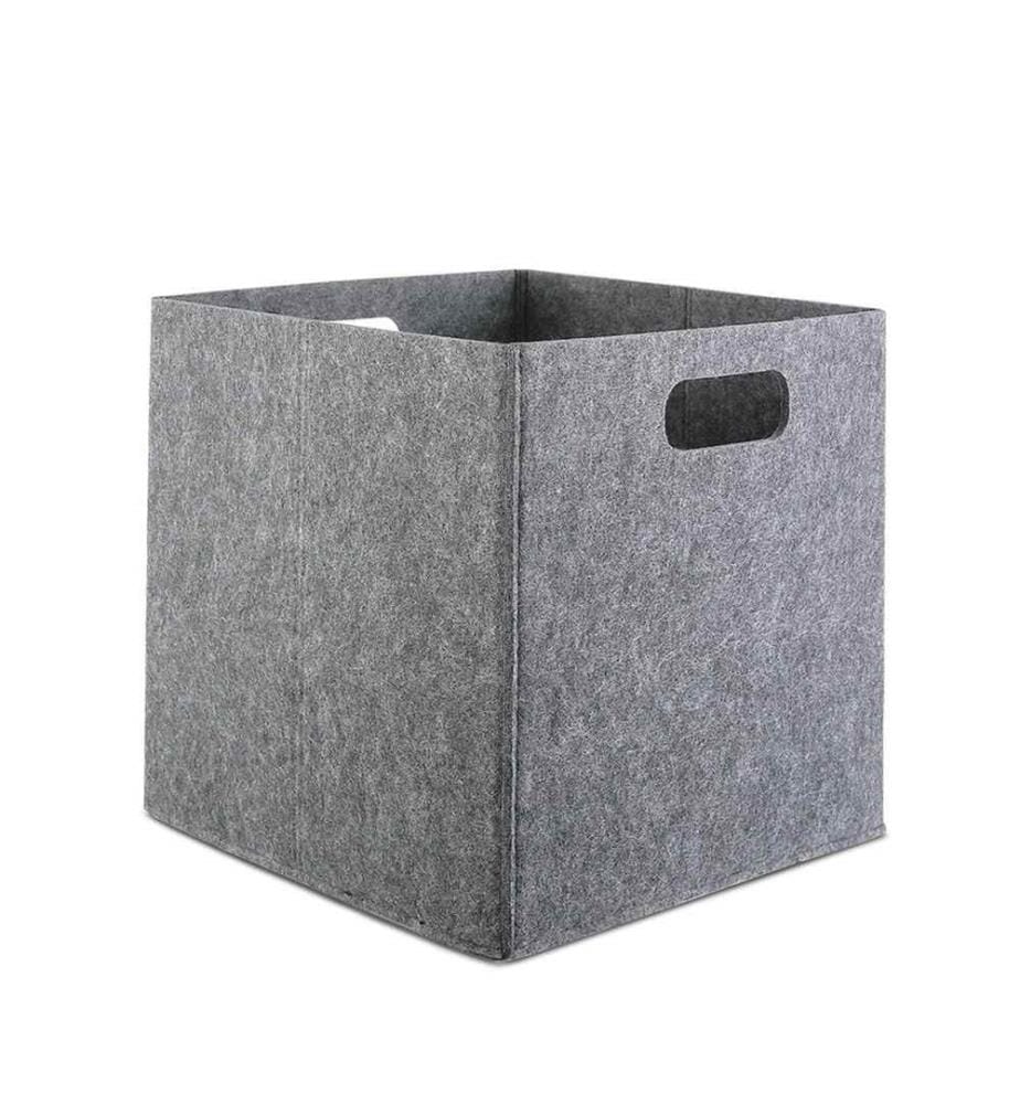 Panier en feutre - Gris