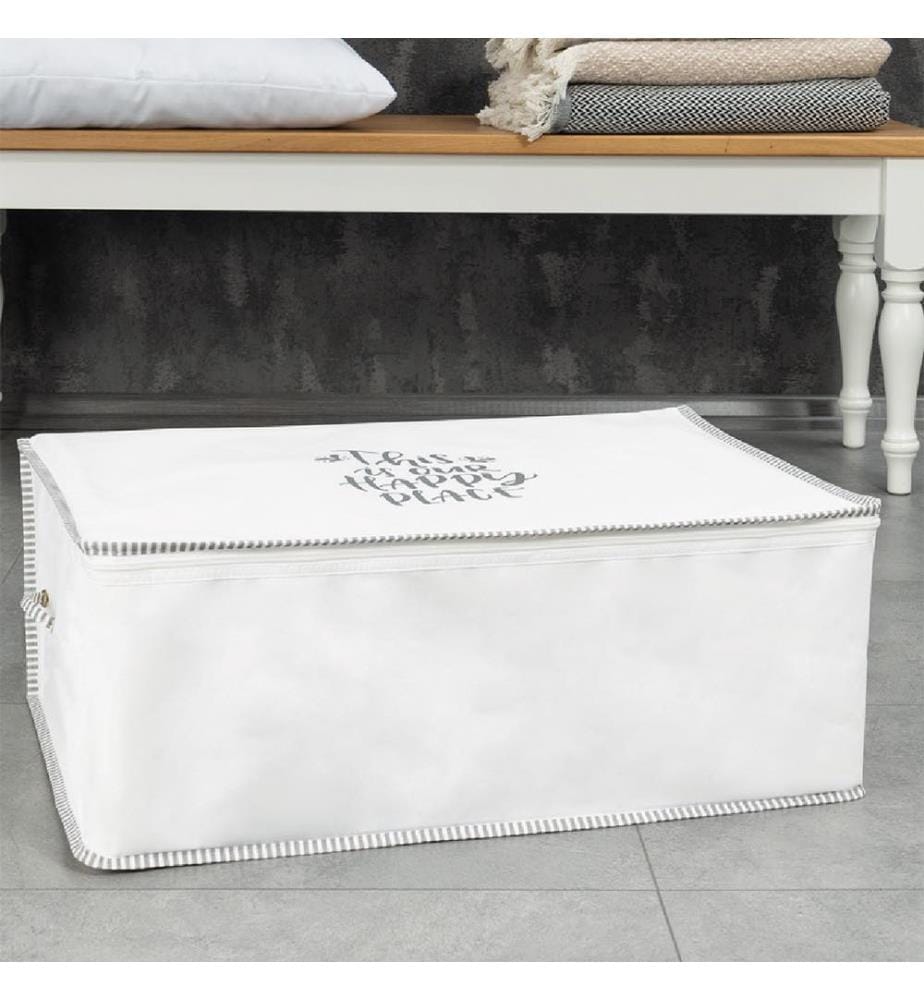 Panier en feutre - Blanc