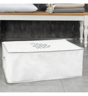 Panier en feutre - Blanc